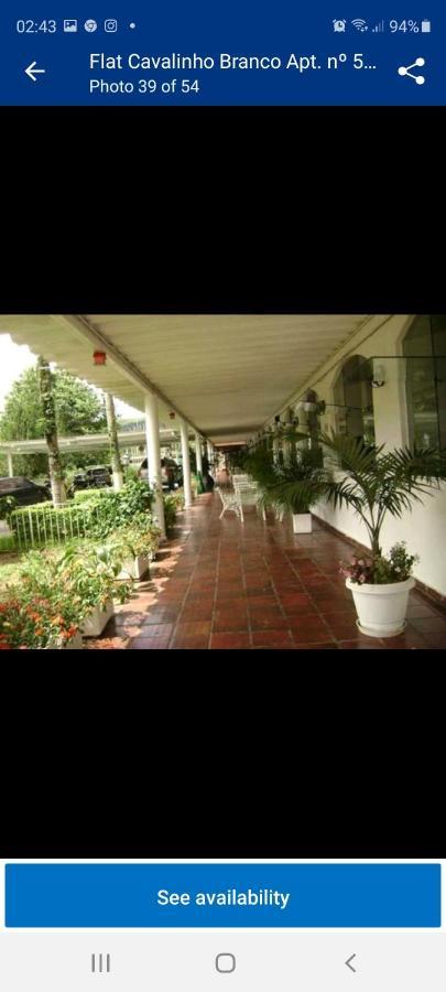 Flat No Hotel Cavalinho Branco Águas de Lindóia Zewnętrze zdjęcie